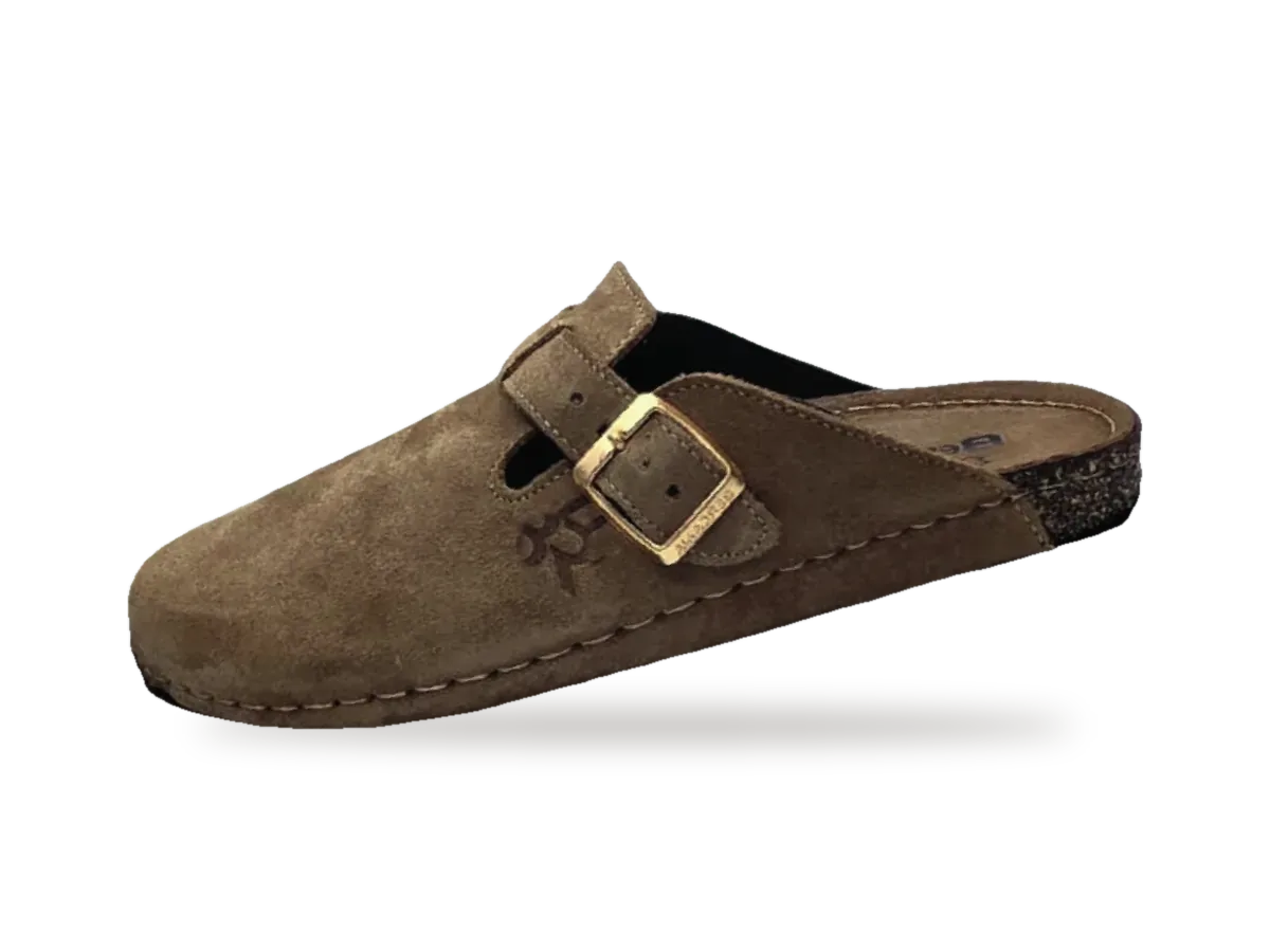 Sabot liège F501 / F500 Taupe daim, profil