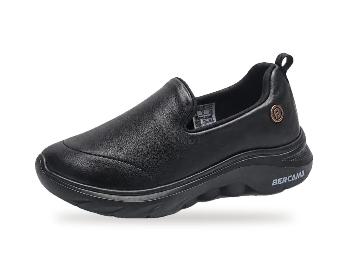 Slip-on cuir homme 508 Noir, profil