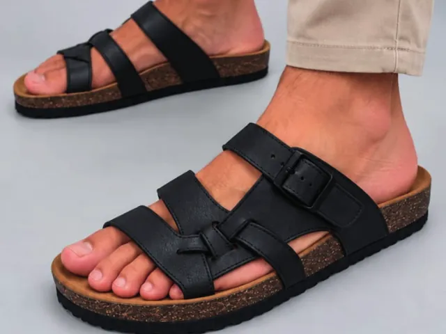 Mule liège multi-brides